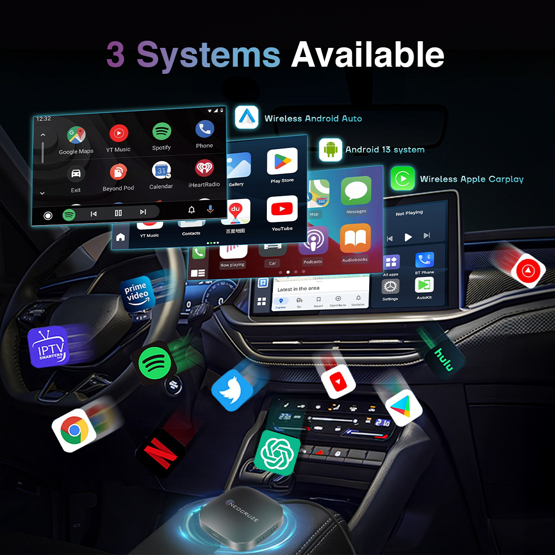 NeoStream Ai CarPlay Wireless Box